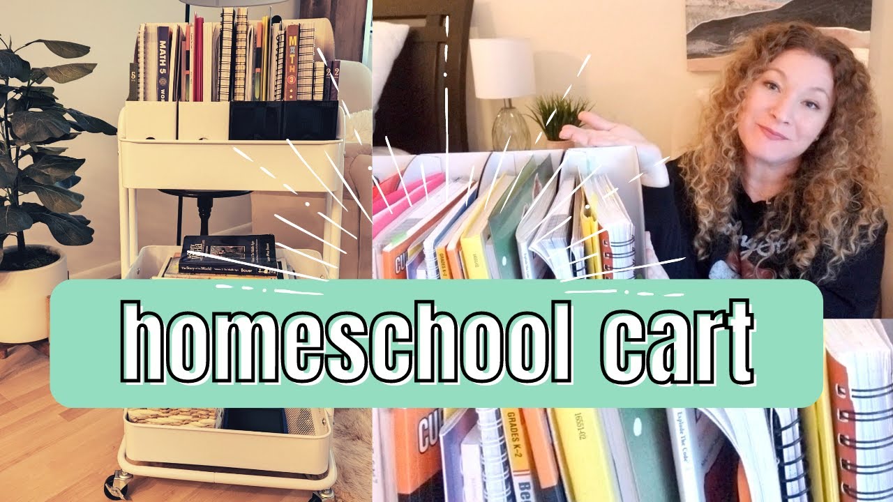 HOMESCHOOL CART || What's in my cart?