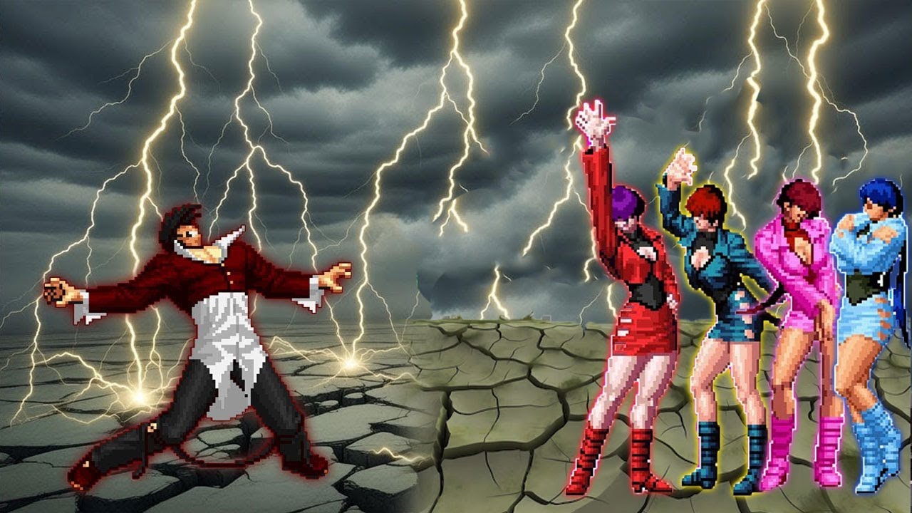 [Mugen KOF] Samael Vs Shermie Team