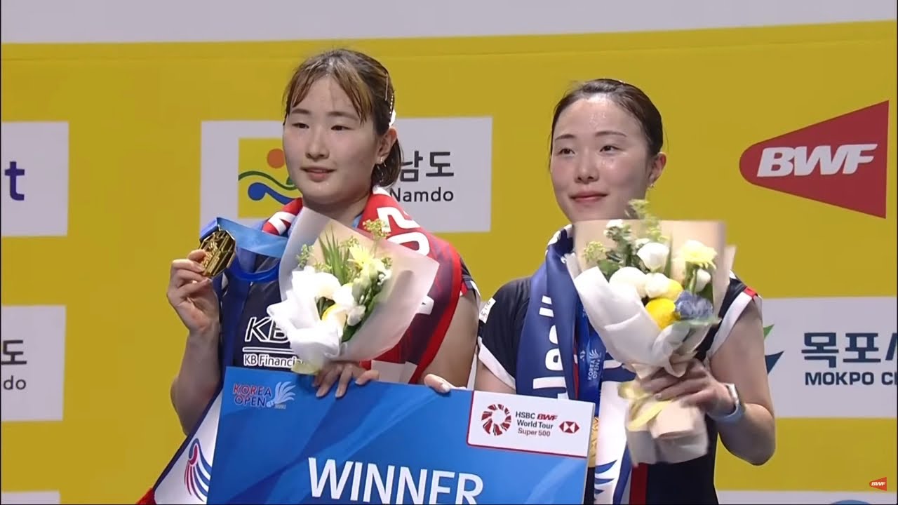 Pearly Tan/Thinaah Muralitharan vs Jeong Na Eun/Kim Hye Jeong | Korea Open 2024 Badminton Final