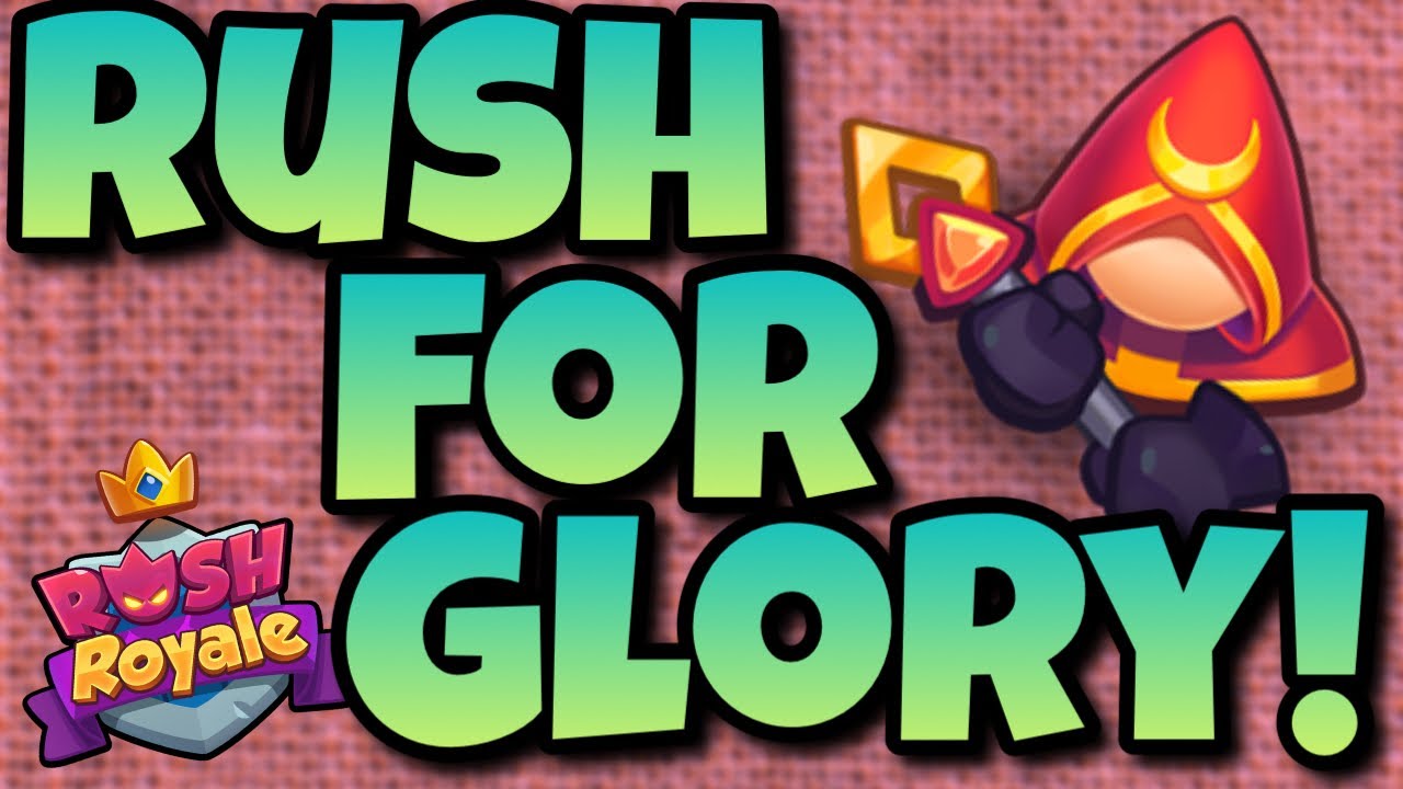 BEST Rush For Glory Deck! - Beats Witch! || Rush Royale