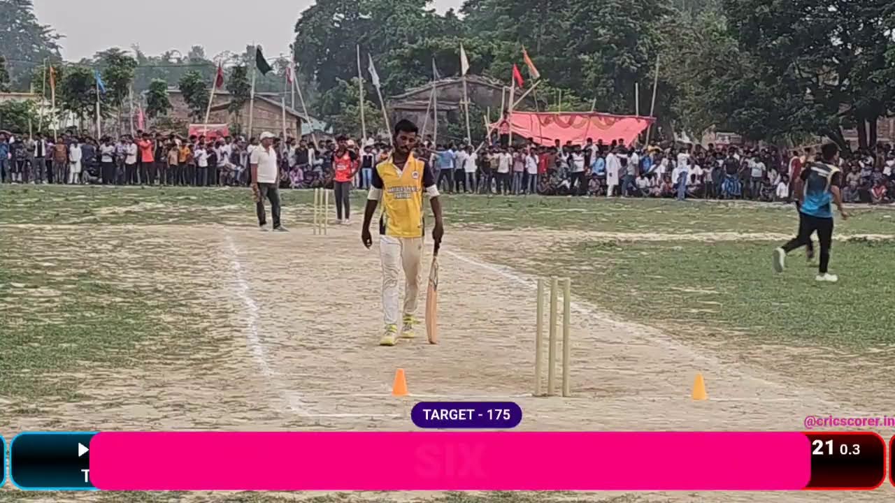 ROYALS TROPHY RAMNAIKA तनवीर 11 जगदर VS AWAPUR 4था क्वार्टर फाइनल