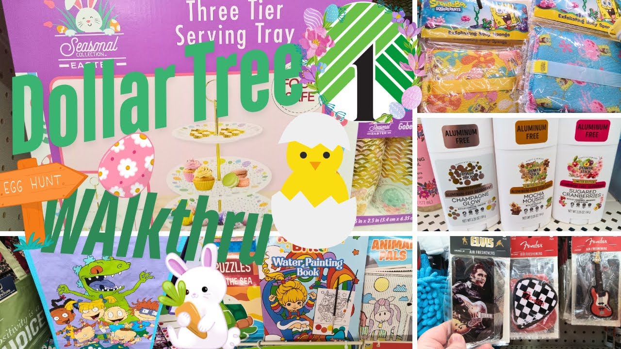 Dollar Tree Walk-thru Great finds & hidden gems|🐣🐇 Easter🐥🐤 decor NEW! #dollartreewalkthrough