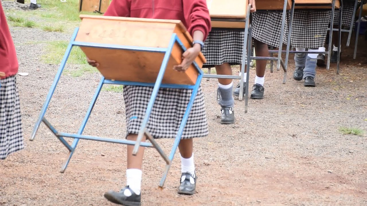Joy as Chania Girls students shift from learning in tents to Ksh. 10 million modern classrooms