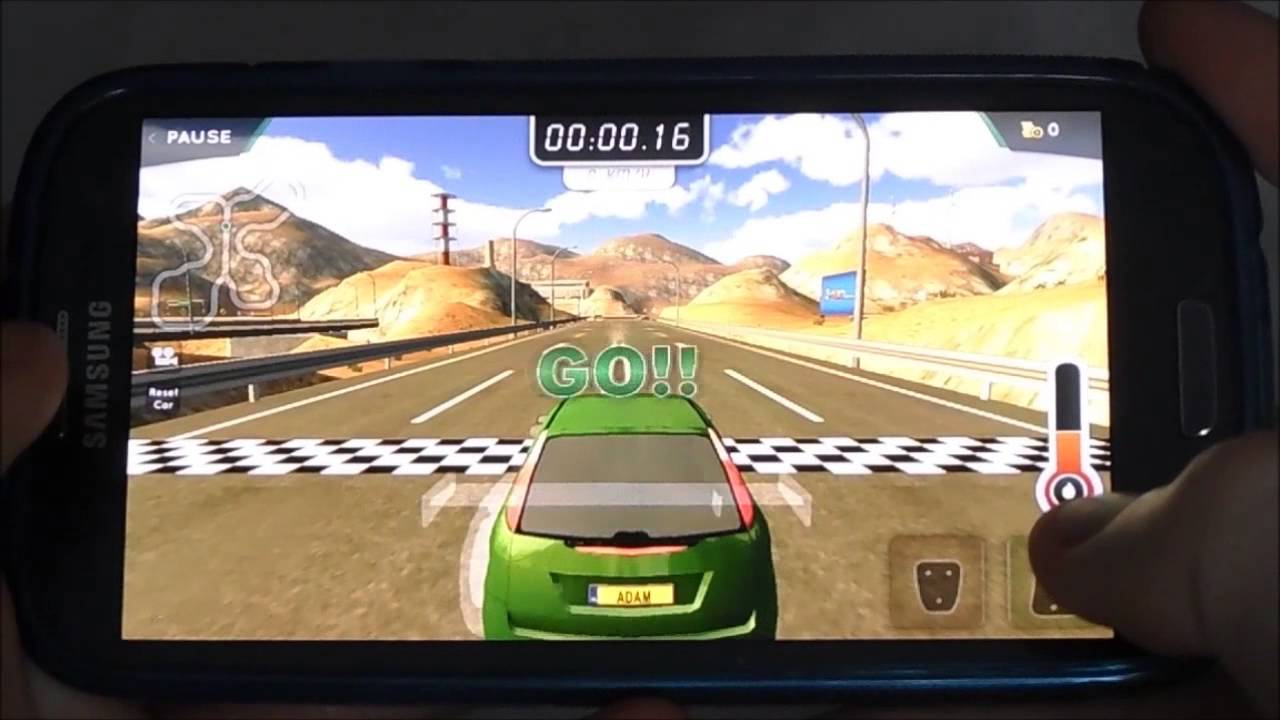 Highway Rally gameplay on Samsung Galaxy S3 GT-I9300