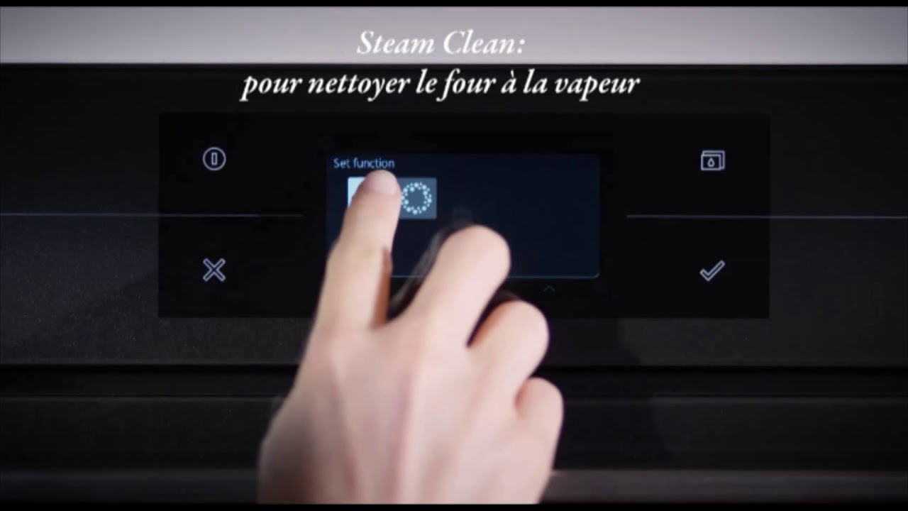 Nettoyage four vapeur Atag