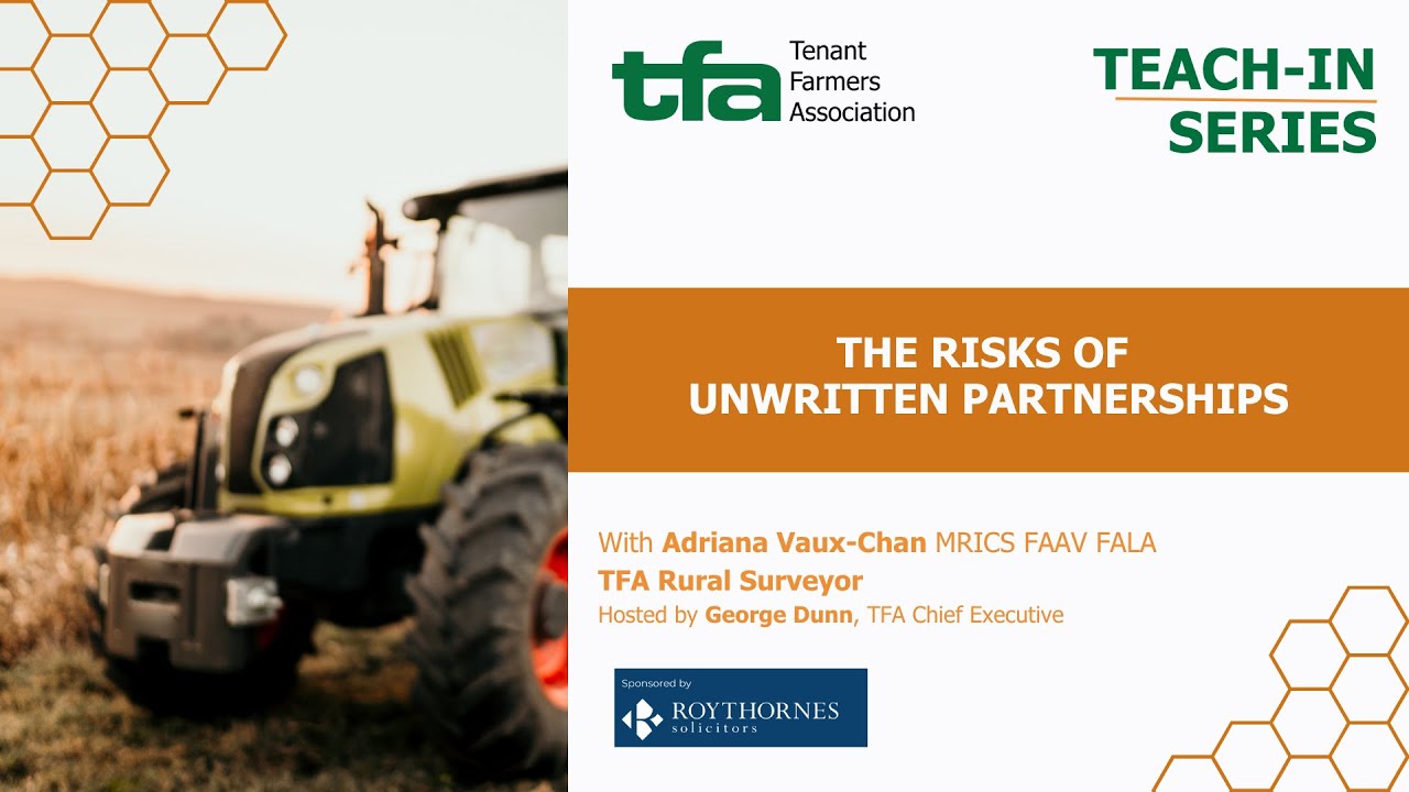 The Hidden Risks Involved in Unwritten Farm Partnerships | TFA Teach-In