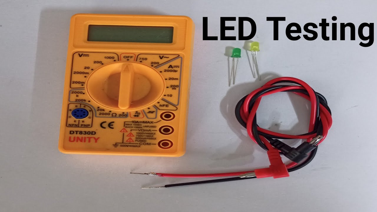 How to check LED with Multimeter? #shorts