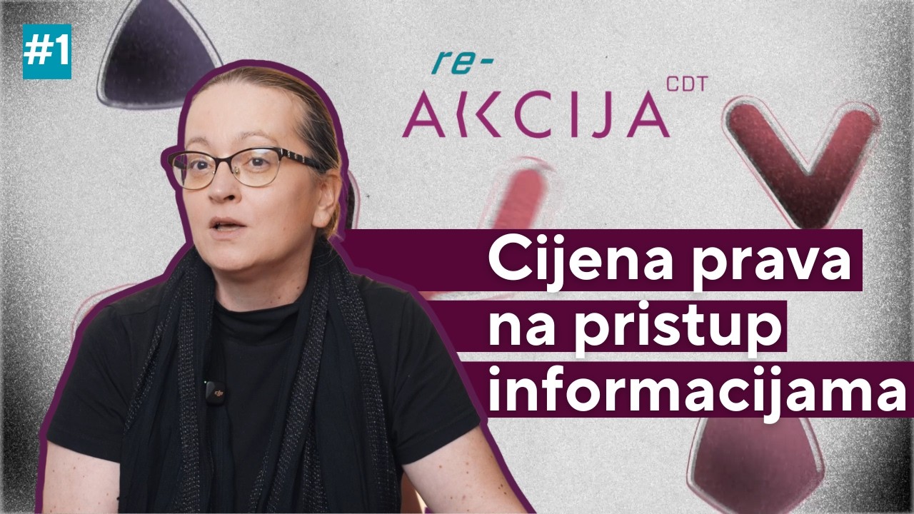 reAKCIJA CDT #1 - Cijena prava na pristup informacijama