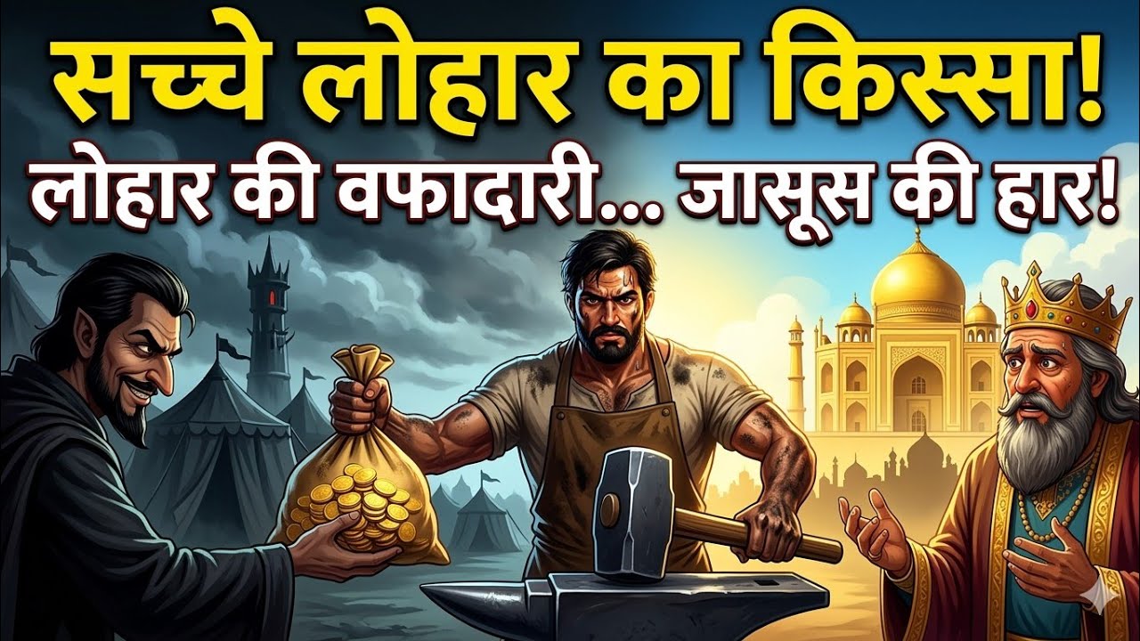 लोहार की चालाकी और जासूस का किस्सा!||Moral story in urdu||SAHER-E-QISSA||