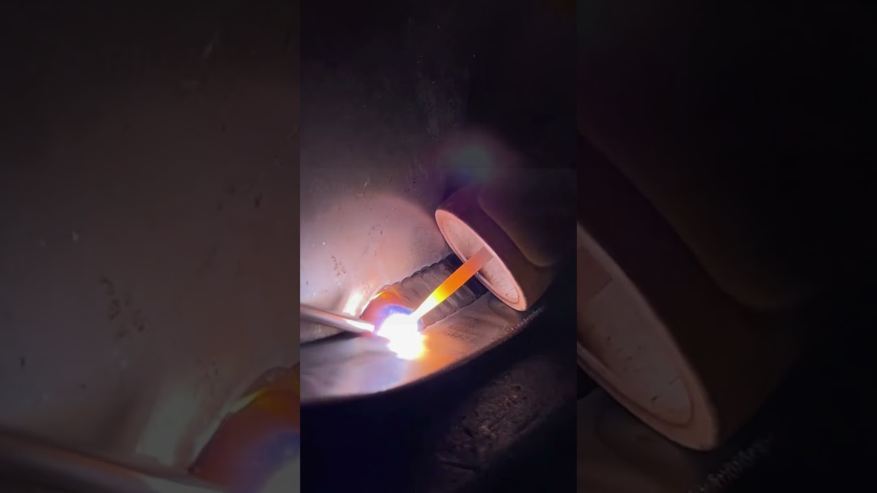 Golden Rainbows!!! #sefaspe #automobile #stickwelding #welding #weldwheels #welder