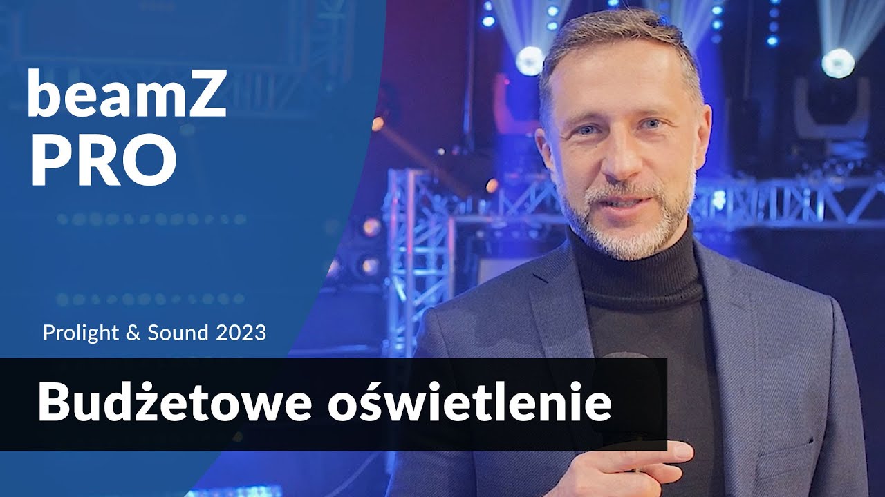 Czy budżetowe oświetlenie może być&nbsp;PRO?  Poznaj BeamZ