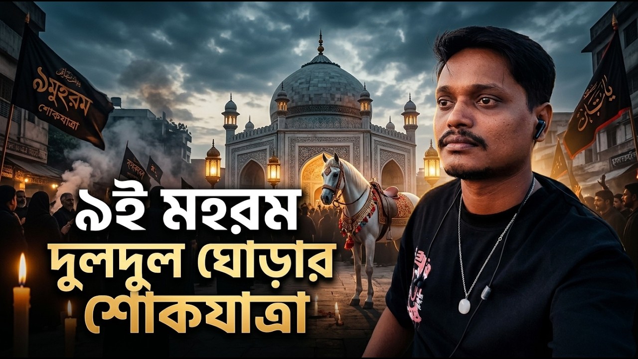 Bibi Ka Roza Mazar | ৯ই মহরম Old Dhaka দুলদুল ঘোড়া শোকযাত্রা | Bangladesh Vlog