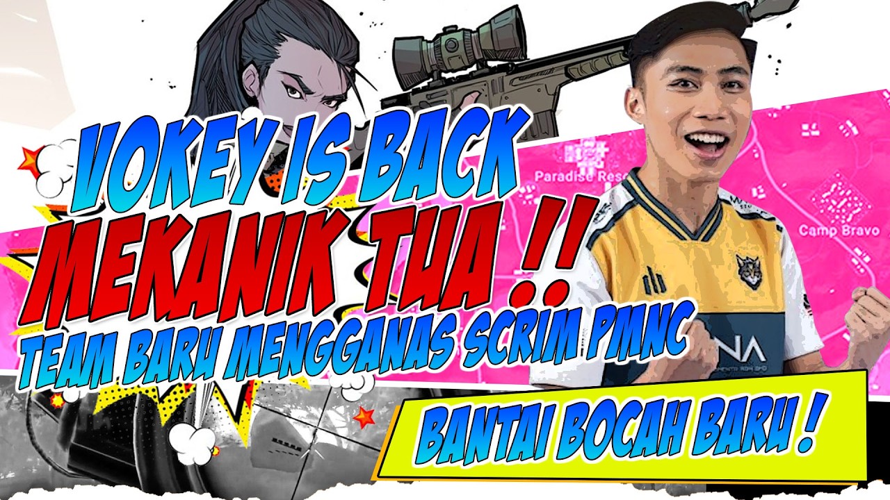 VOKEY IS BACK TEAM BARU 2026 MEKANIK TUA VS BOCAH BARU GAMEPLAY BAR BAR AUTO WWCD