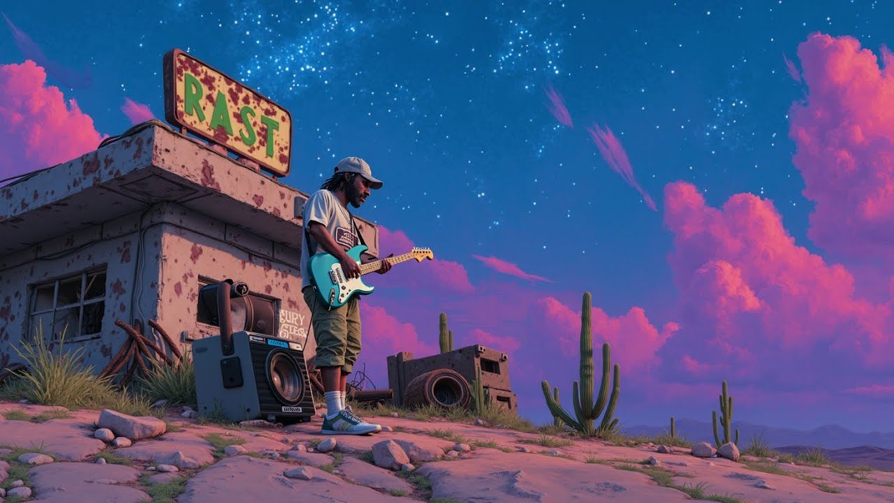 Stoner Psychedelic Rock Jam | Desert Doom Instrumental Trip | Hypnotic Grooves & Fuzzy Riffs