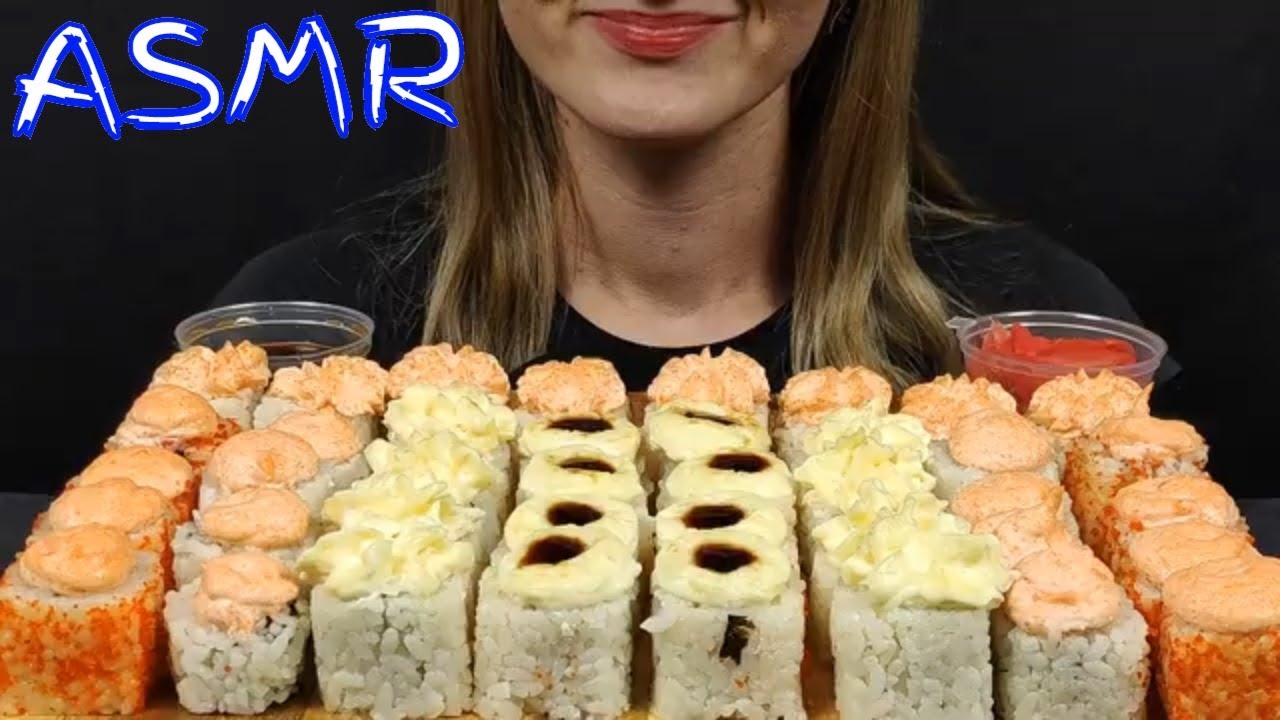 АСМР ЗАПЕЧЕНЫЕ РОЛЛЫ МУКБАНГ | ASMR BAKED ROLLS MUKBANG  | #РОЛЛЫ #ROLLS
