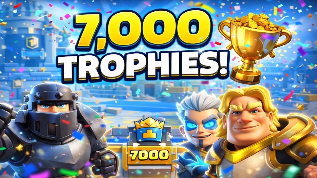 They Said I’d NEVER Reach 7Ktrophy 😈 | Clash Royale Gameplay Live now (Day31) | 12K Trophy Soon