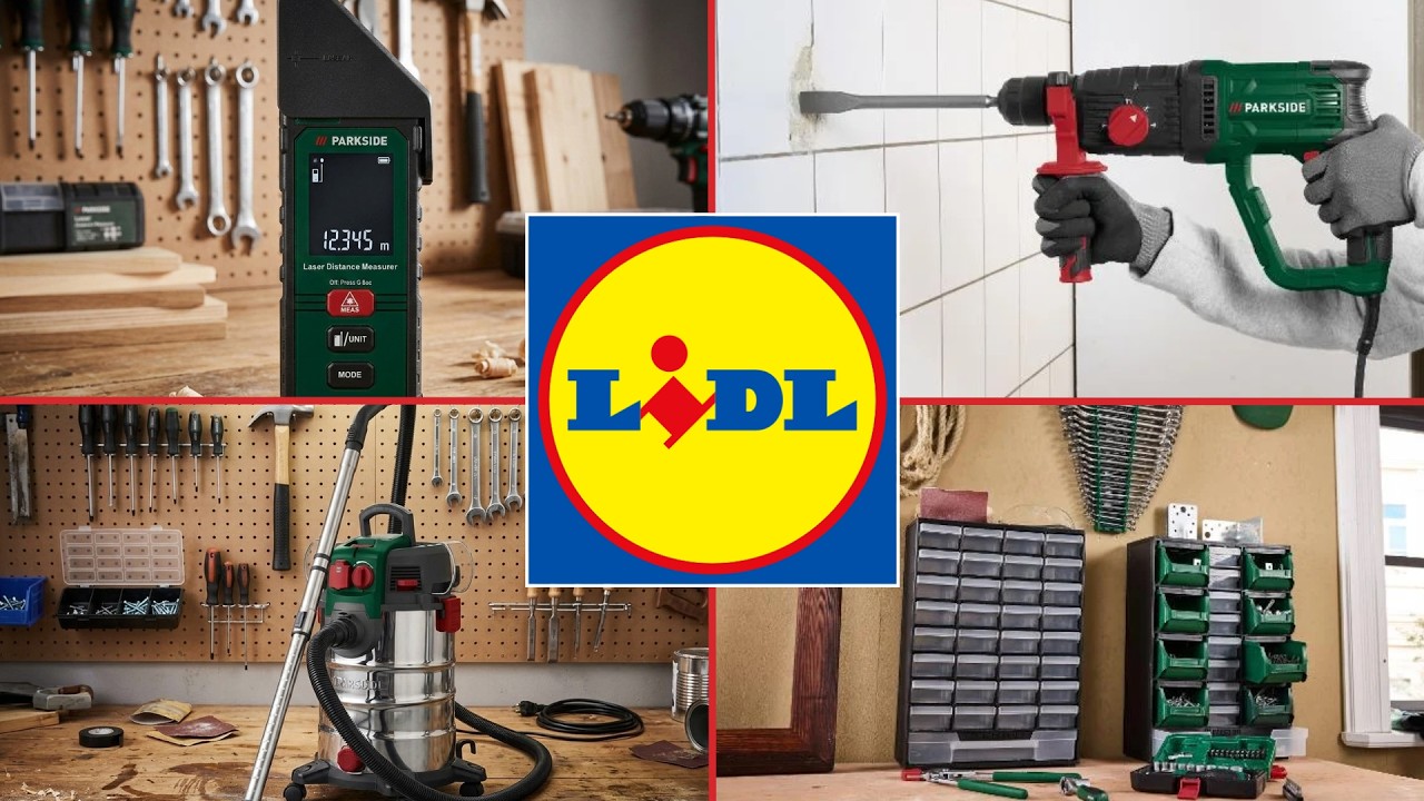 arrivage LIDL parkside du 16 mars 2026 ✅ Promos bricolage deals soldes 🔥