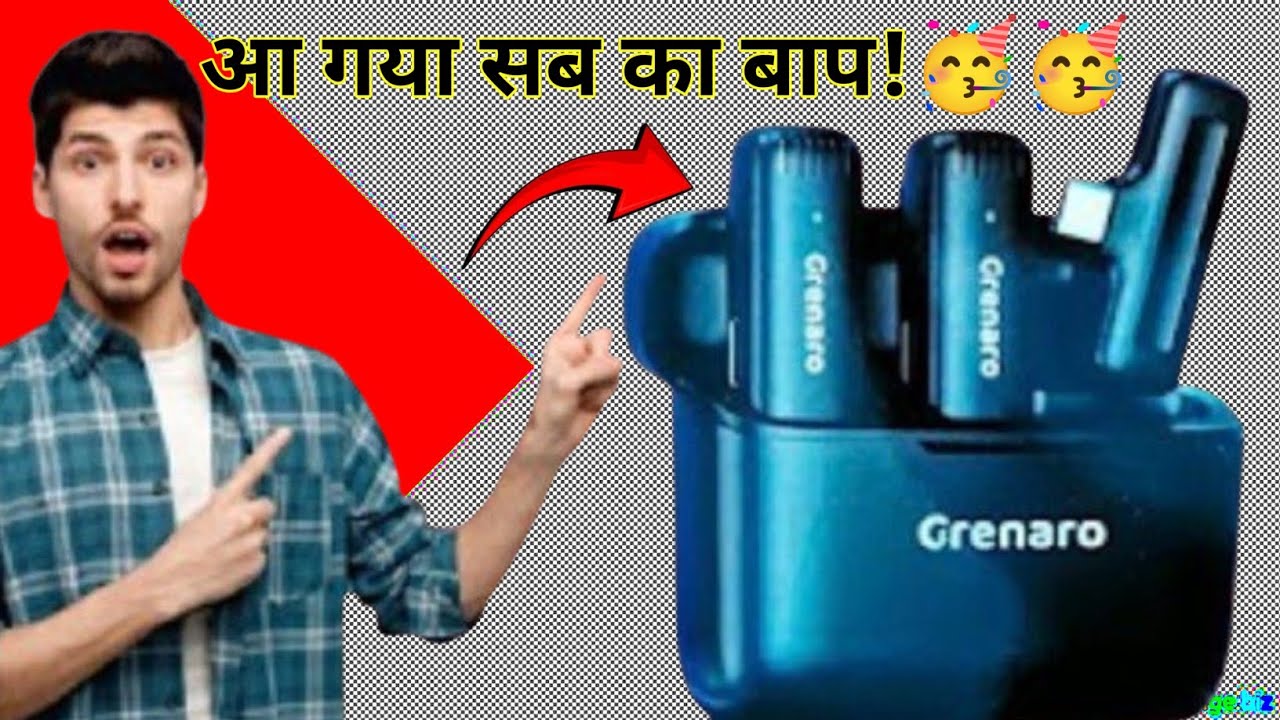 Grenaro 🔥🔥Wireless Microphone Review.Wireless Microphone.