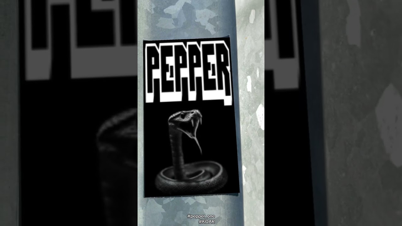 #pepper_one, #KOAR  - graffitisticker -  3F