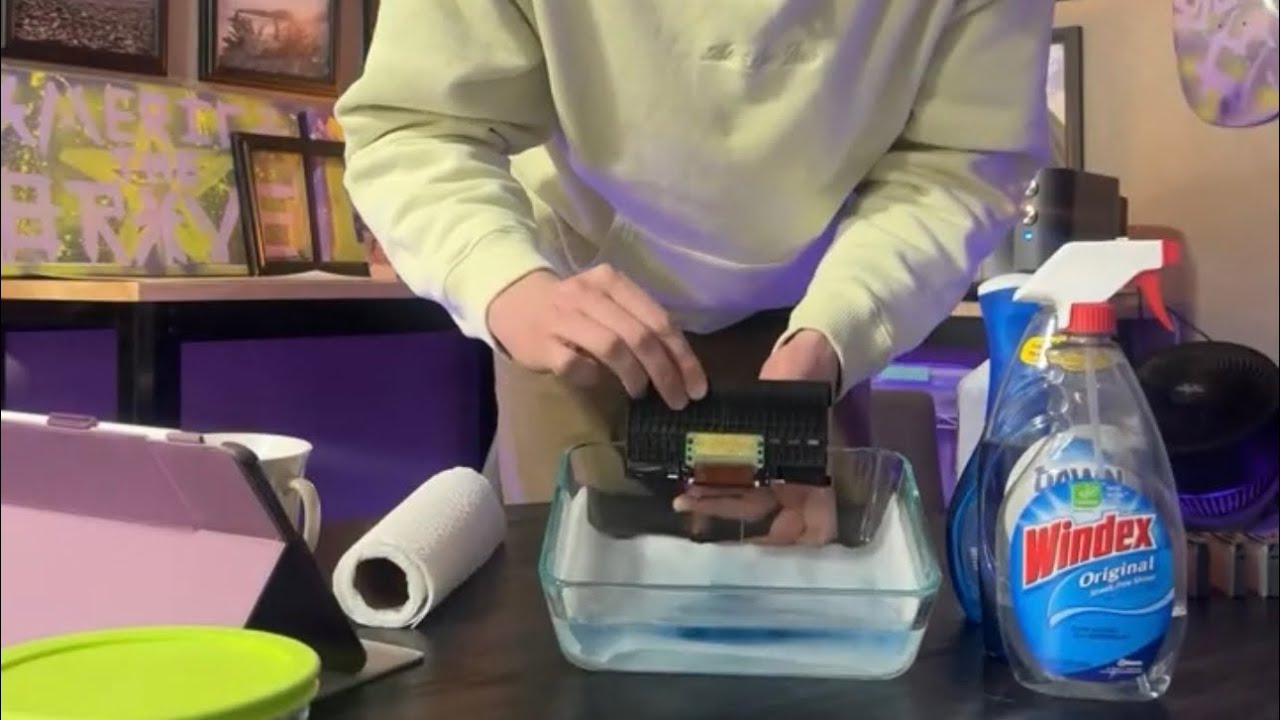 CLEANING my CANON PHOTOGRAPHY PRINTER! 