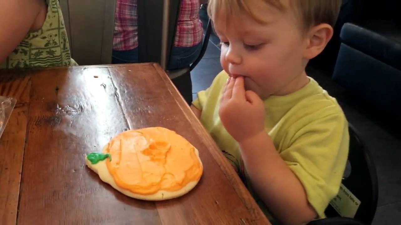 Jude Eats A Cookie.
