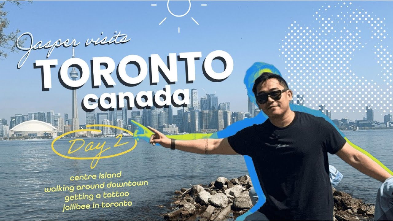 TORONTO, CANADA | Day 2 Vlog - Centre Island, Downtown Walks, and Tattoos [FILIPINO SOLO TRAVEL]