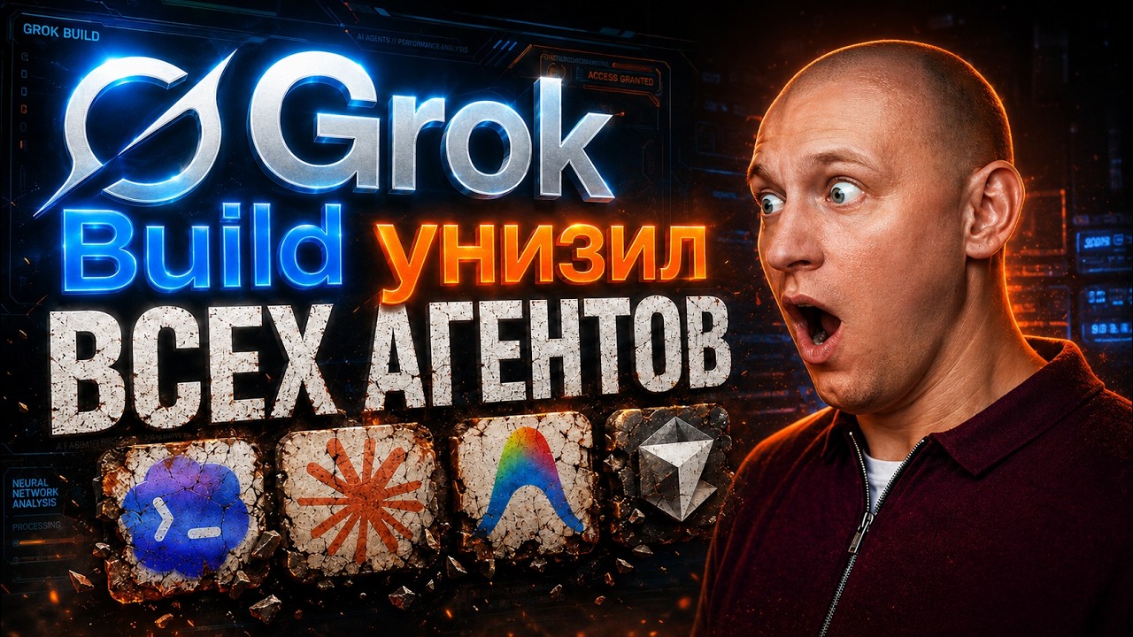 ИДЕАЛЬНЫЙ САЙТ за 8 минут в GROK BUILD | Лучший ИИ-агент для работы | Полный гайд для новичка