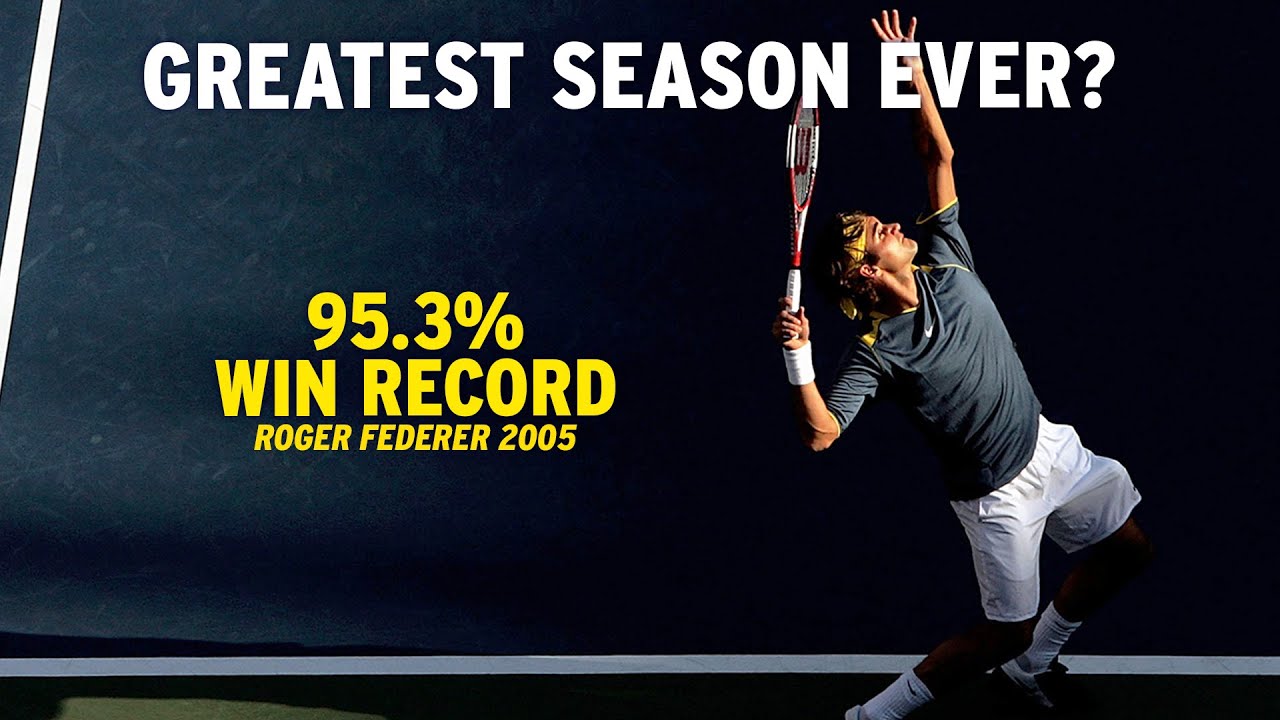 Roger Federer 2005 was on Another Level