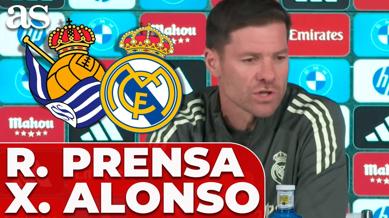 XABI ALONSO, RUEDA DE PRENSA COMPLETA HOY | Previa REAL SOCIEDAD vs. REAL MADRID