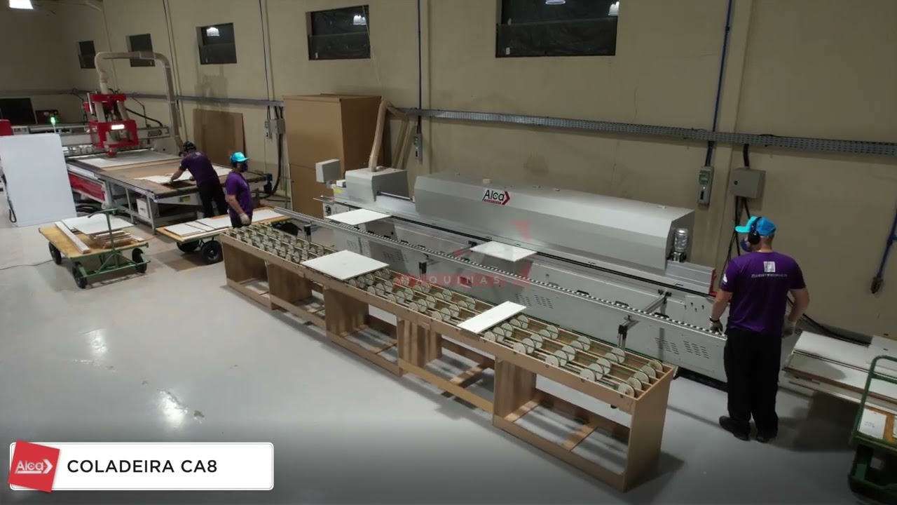 Descubra a eficiência do Router CNC 2030-ATC Magazine Full Nesting | Alca Máquinas