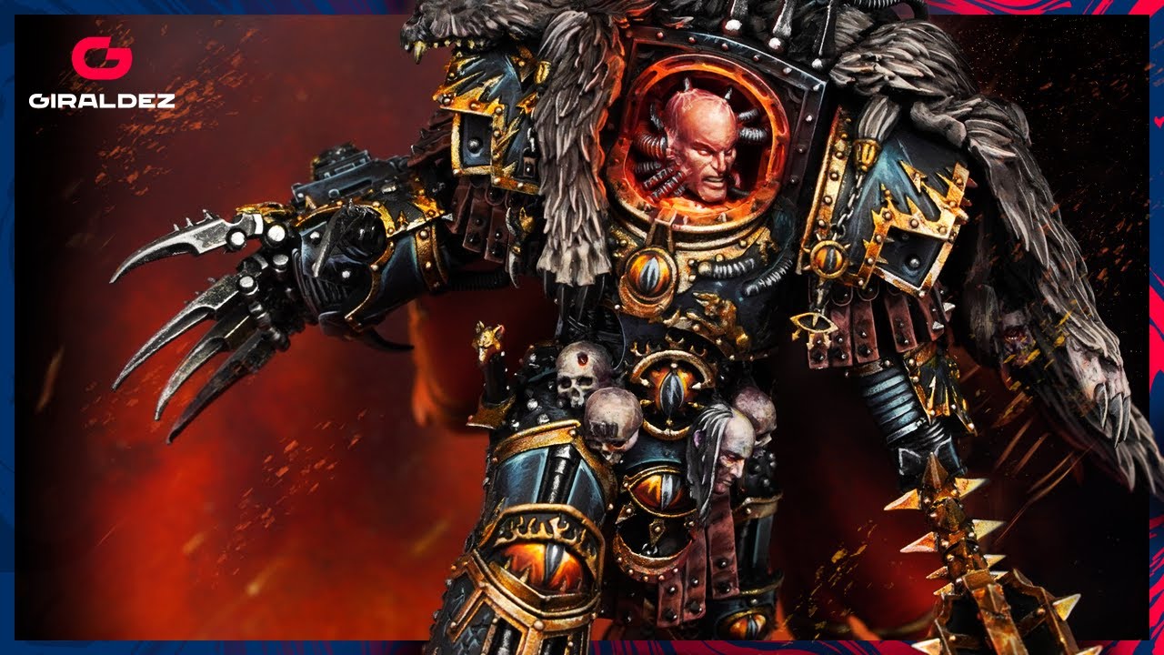 TIME-LAPSE - NEW HORUS THE WARMASTER- Warhammmer The Horus Heresy: Legions