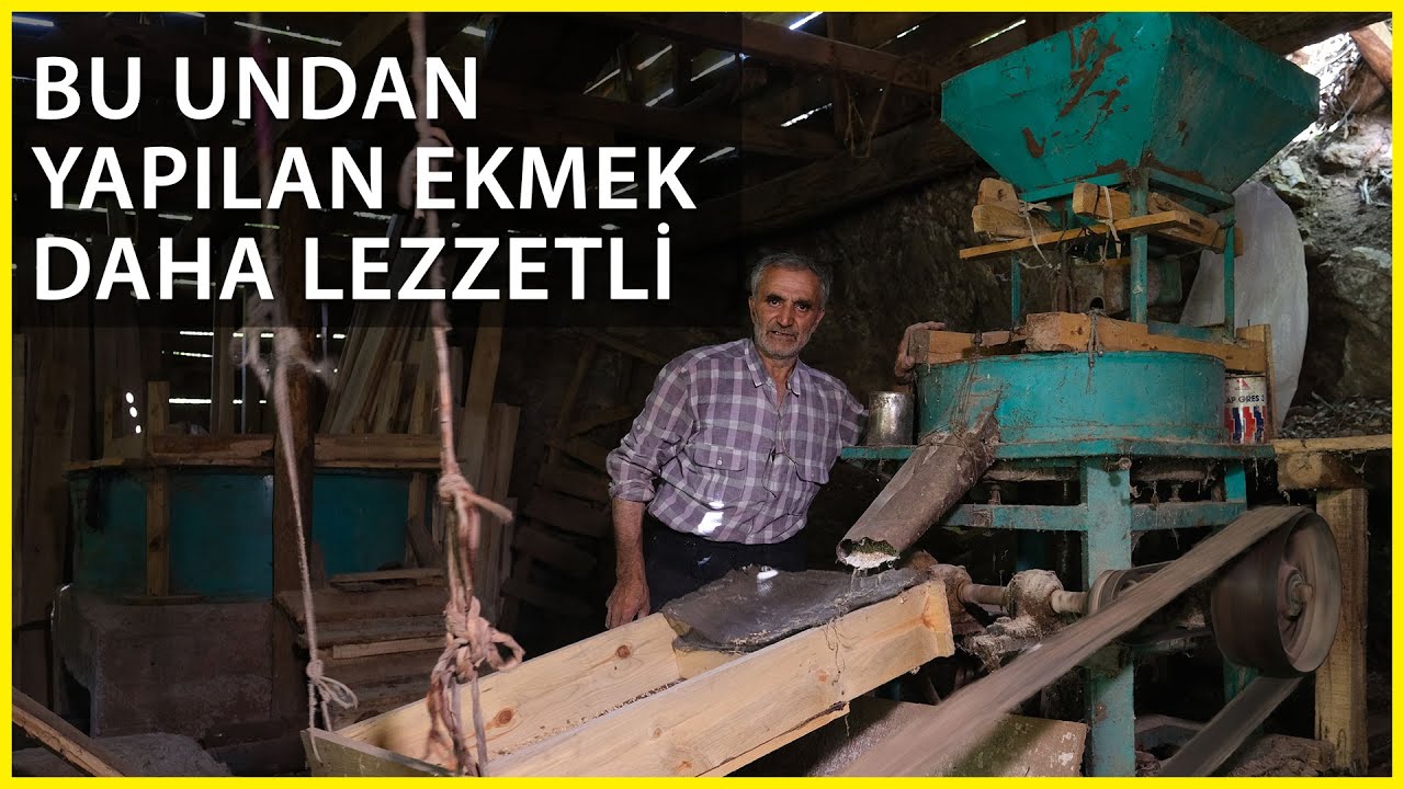 Un Değirmeni 150 Yıldır Suyla Çalışıyor