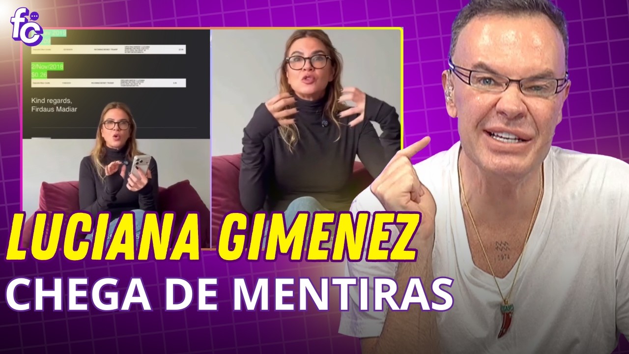 Luciana Gimenez Expõe Influenciadora e Mostra Extratos e Anuncia Processo
