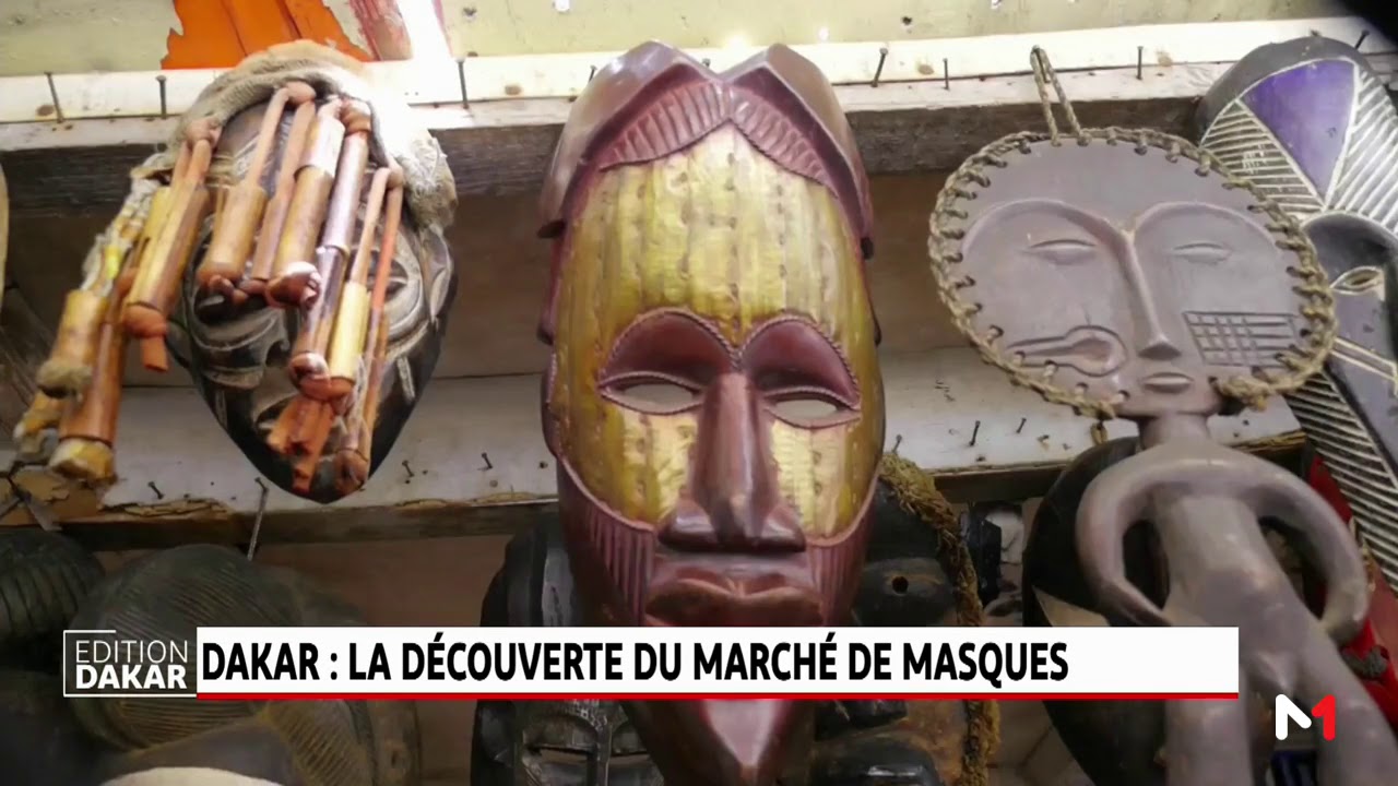 Dakar : La découverte du marché de masques