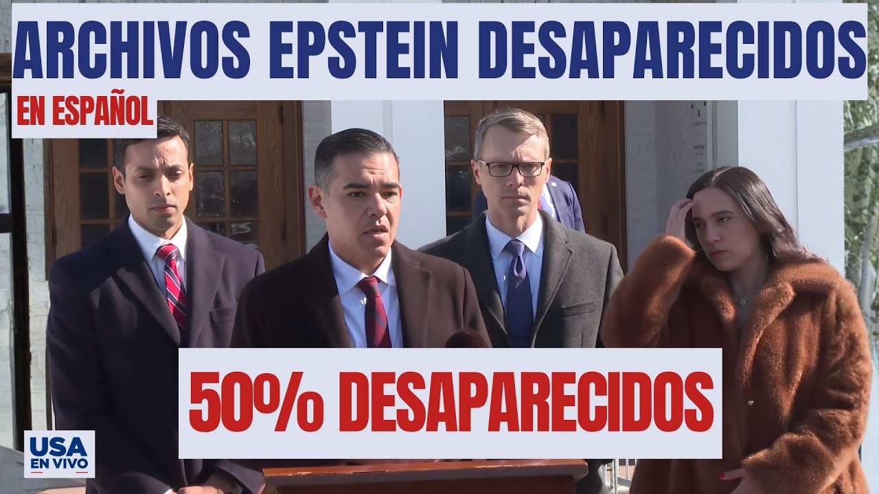 ¡ESCÁNDALO! Faltan archivos del caso Epstein: ¿Encubrimiento? | USA EN VIVO 🔴