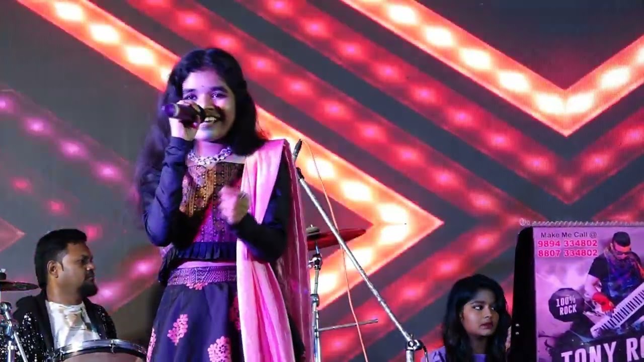 Vanakkam Vanakkam Song Harshini nethra Live performance (thendral Movie Song)