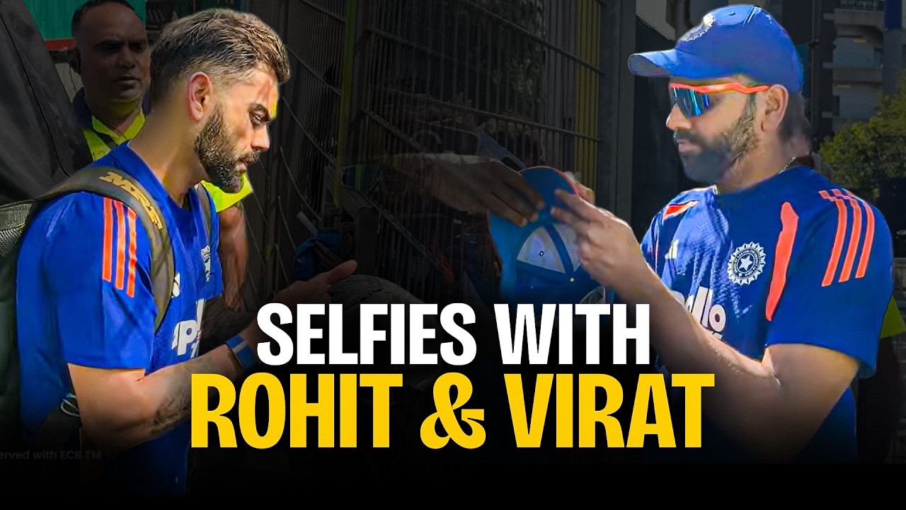 Rohit Sharma & Virat Kohli surprise fans in Birmingham! | #ENGvIND