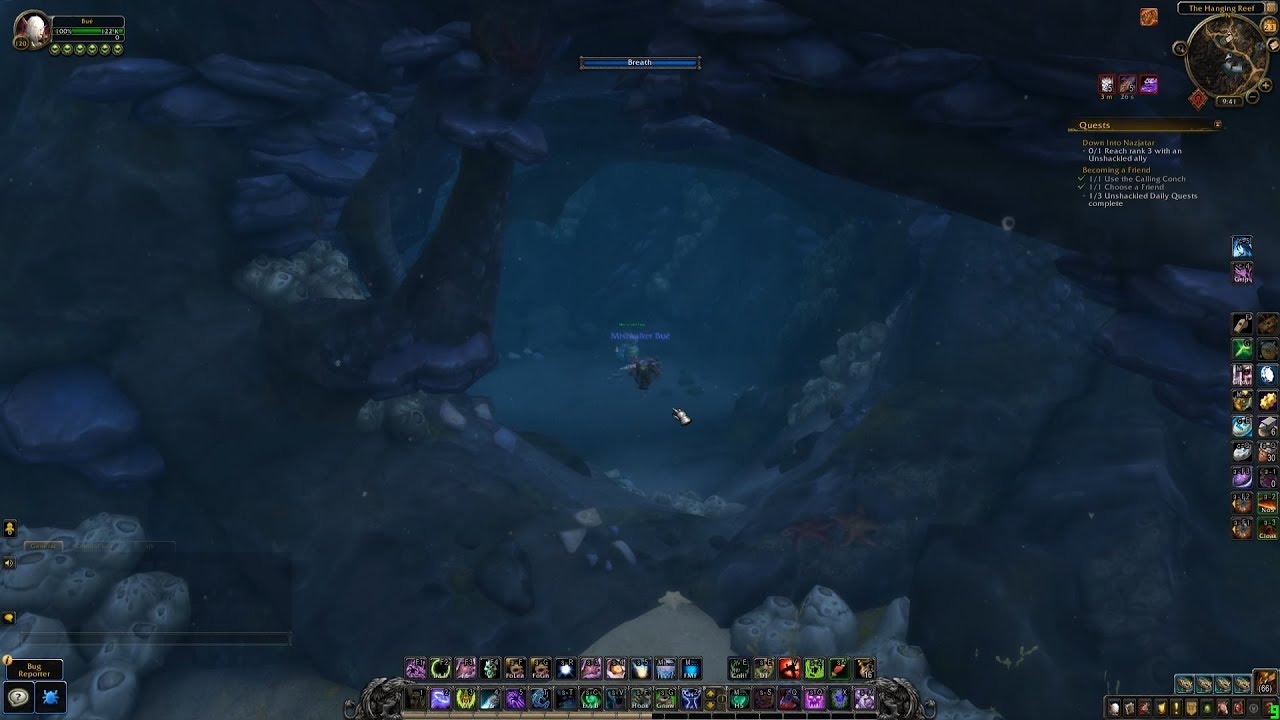 Encrusted Coin Turn in Spot, WoW 8.2