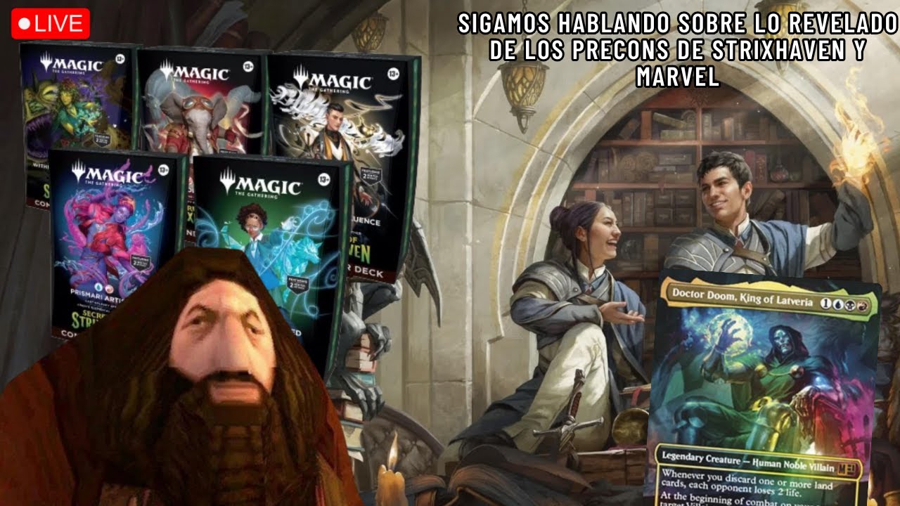 Stream | Sigamos hablando sobre lo revelado de los precons de Strixhaven y Marvel | 01/02/2026