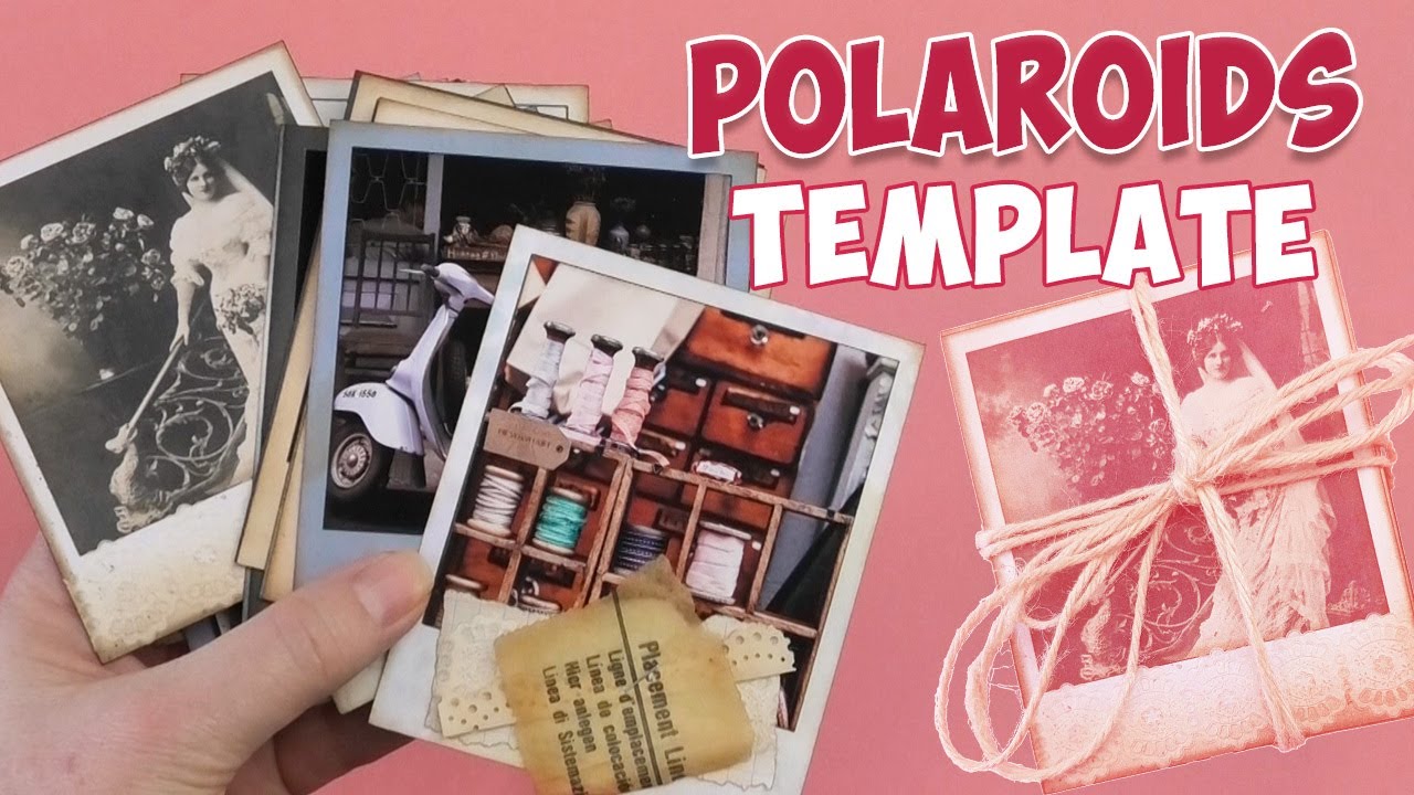 how to make Polaroid Frames easy, and so very cool!