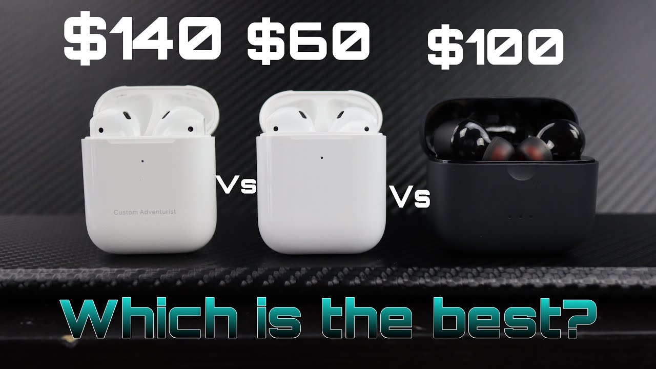 Airpods VS Soundcore Liberty Air 2 VS Whitepods