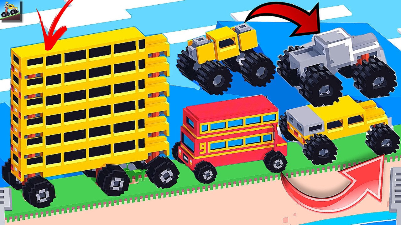 New Best New Live-Fancade-Train,Plane,Ant Car,Big Wheel,Big Car Drive Mad.New Lavels Gameplay DF64