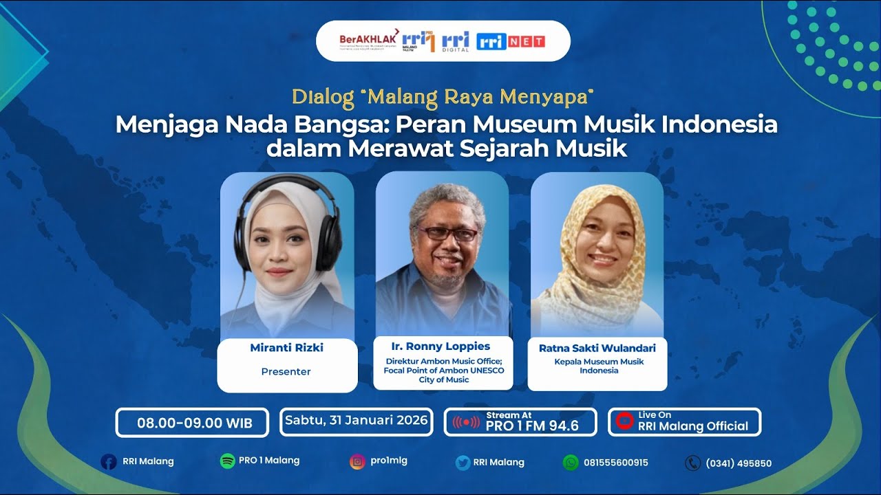 Dialog Malang Menyapa-Menjaga Nada Bangsa: Peran Museum Musik Indonesia dalam Merawat Sejarah Musik