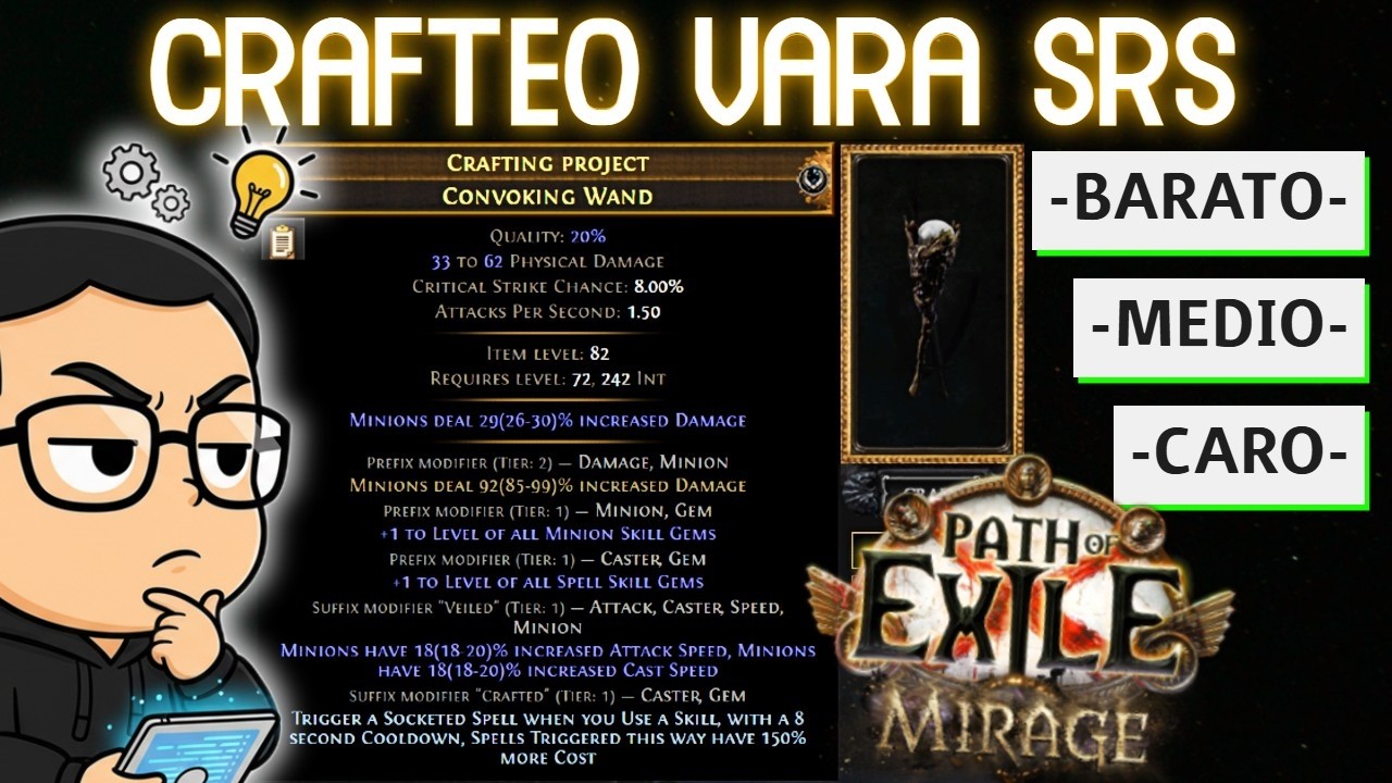 [POE3.28] PROGRESOS DIA 2-3 | GUIA CRAFT
