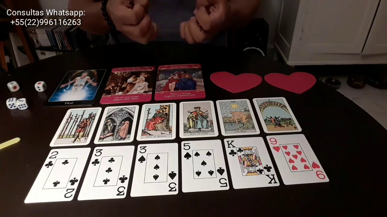 Tarot Interativo:  O que está impedindo ele/a de vir para mim ?