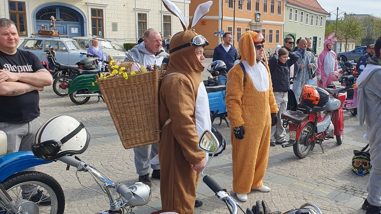 Osterausfahrt Sondershausen 2025 Simsonausfahrt @simsonfreundeniederbosa6959ohneMusik Fanedition
