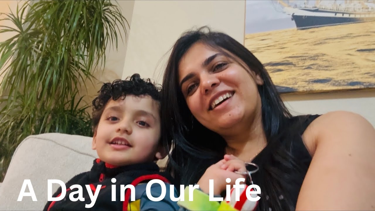 A Normal Day in Our Life | School, Workouts & Toddler Chaos
