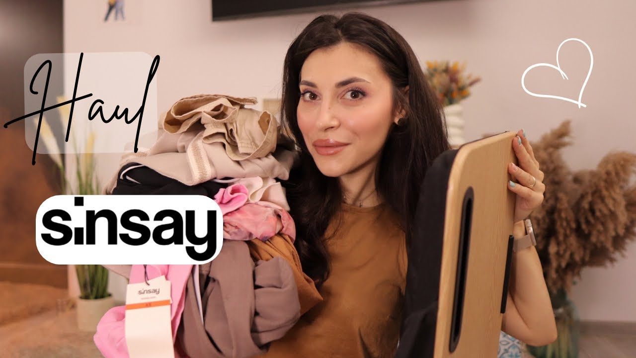 Haul SINSAY // Multe haine + articole pentru casa