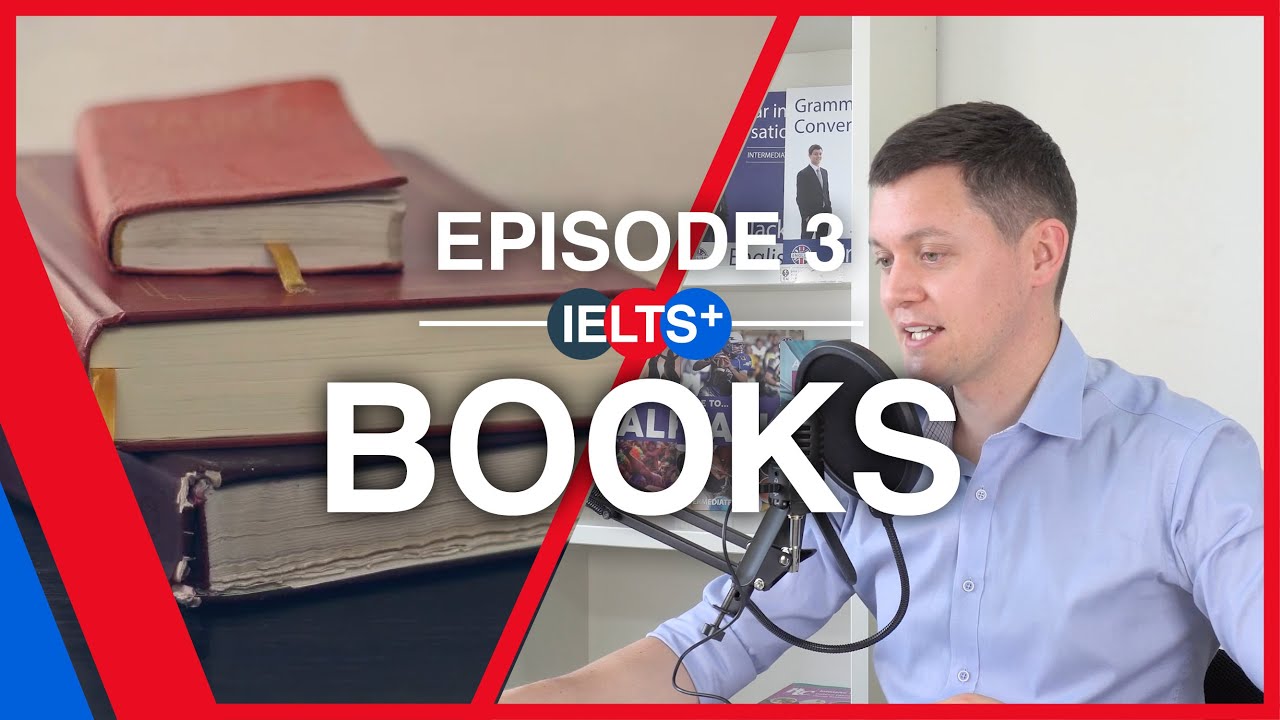 Подкаст IELTS English — Тема разговора: Книги