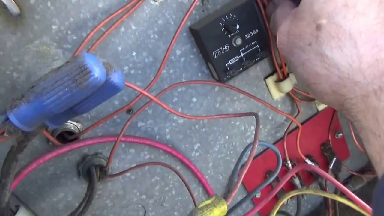 Trouble shoot and trace the control circuit wiring on a walk in cooler